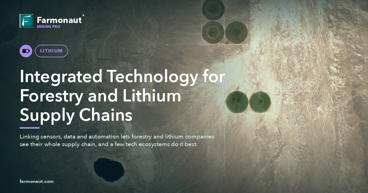 Integrated Technology For Forestry And Lithium Supply Chains