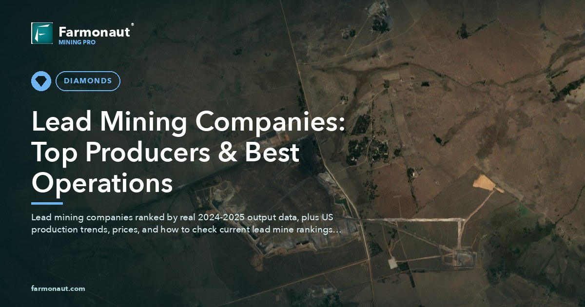 Lead Mining Companies: Top Producers &Amp; Best Operations