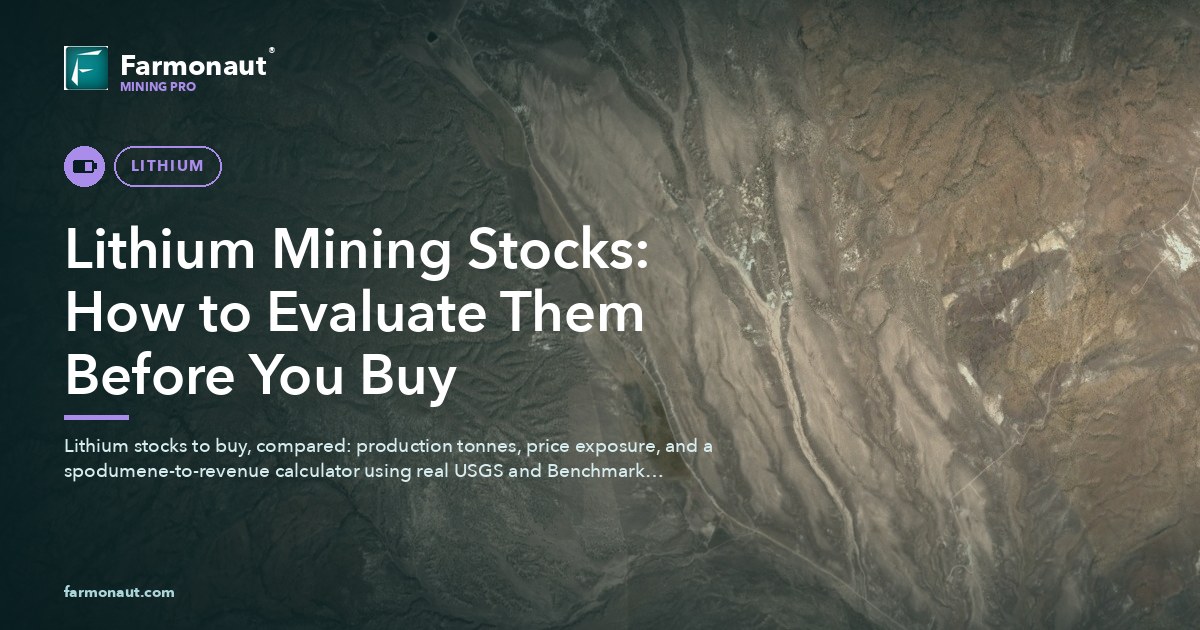 Lithium Mining Stocks: How To Evaluate Them Before You Buy