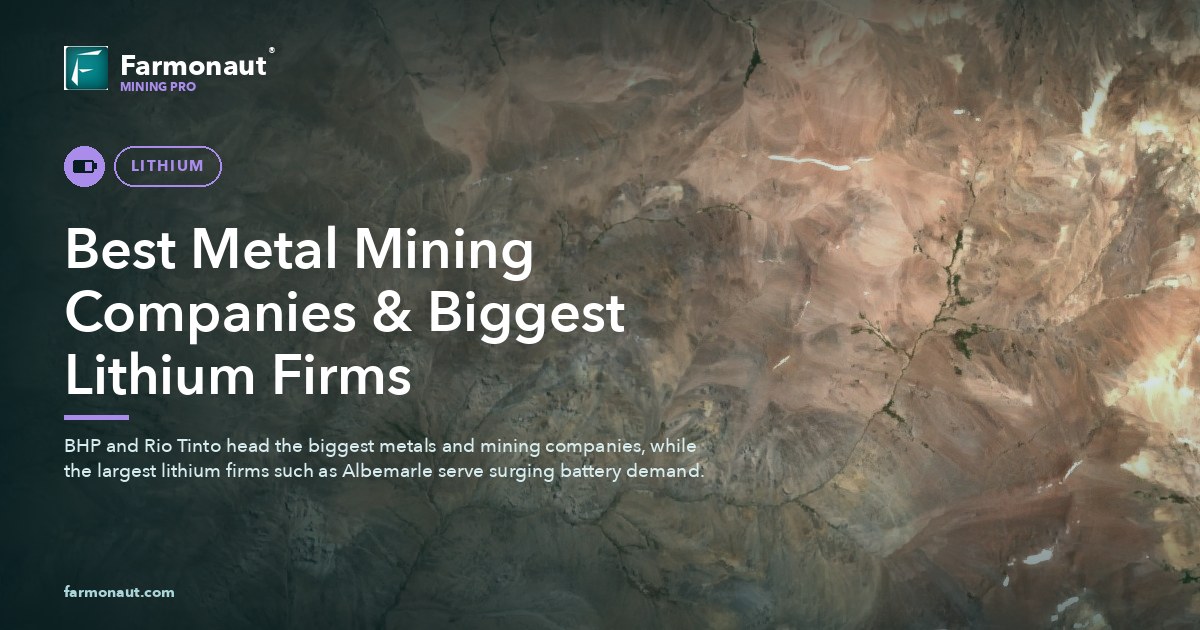 Best Metal Mining Companies &Amp; Biggest Lithium Firms