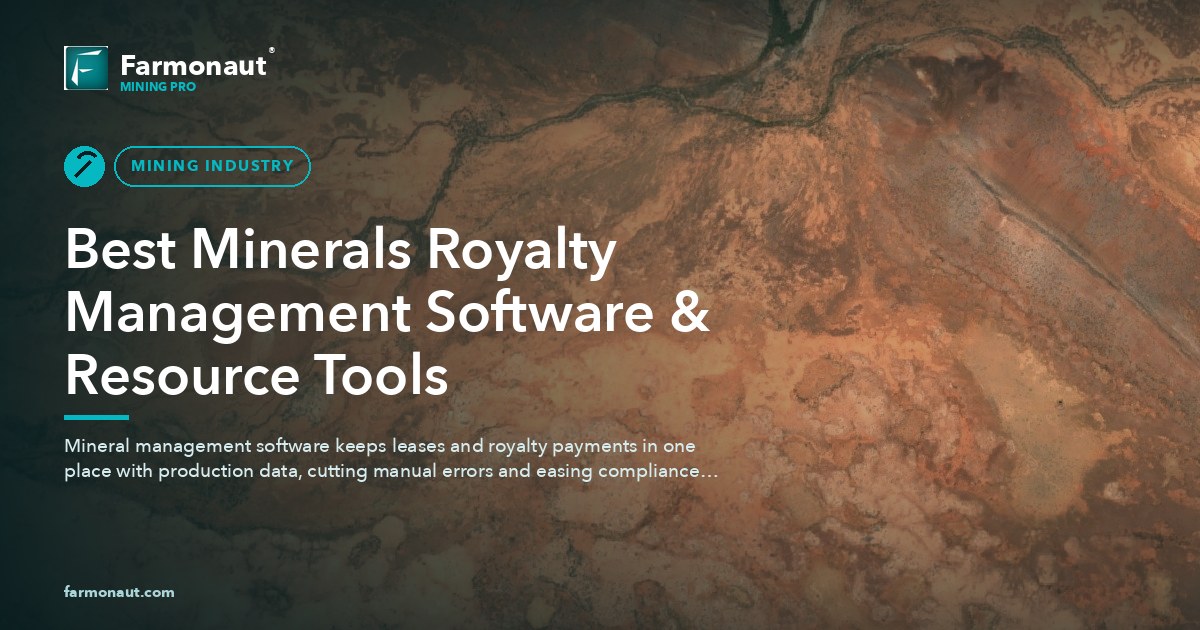 Best Minerals Royalty Management Software &Amp; Resource Tools