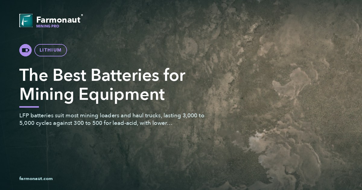 Best Mining Equipment Batteries: Lithium Picks Compared 50 The Best Batteries For Mining Equipment