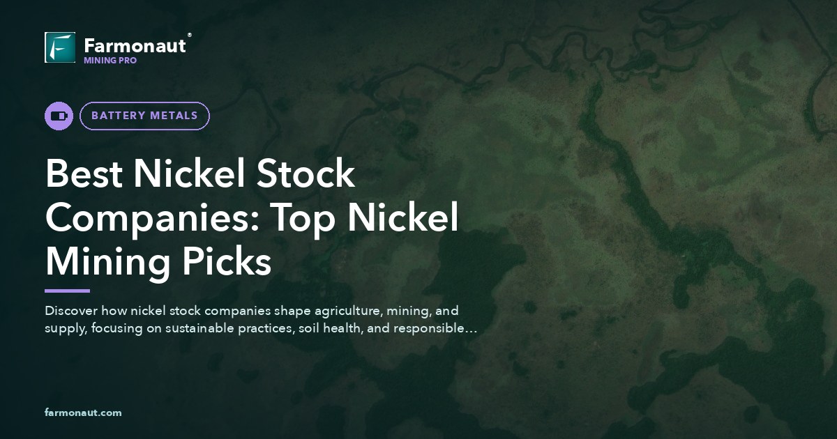 Best Nickel Stock Companies: Top Nickel Mining Picks