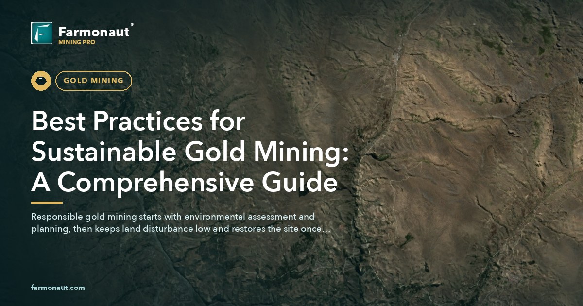 Best Practices For Sustainable Gold Mining: A Comprehensive Guide 193 Best Practices For Sustainable Gold Mining: A Comprehensive Guide