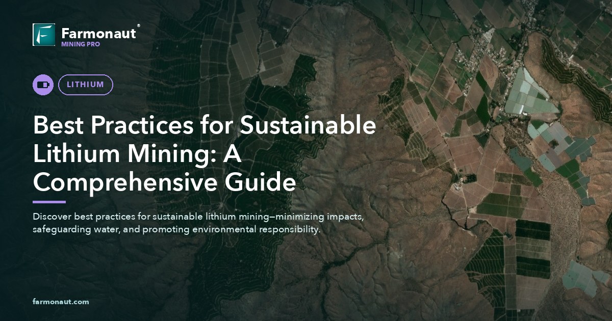 Best Practices For Sustainable Lithium Mining: A Comprehensive Guide 177 Best Practices For Sustainable Lithium Mining: A Comprehensive Guide