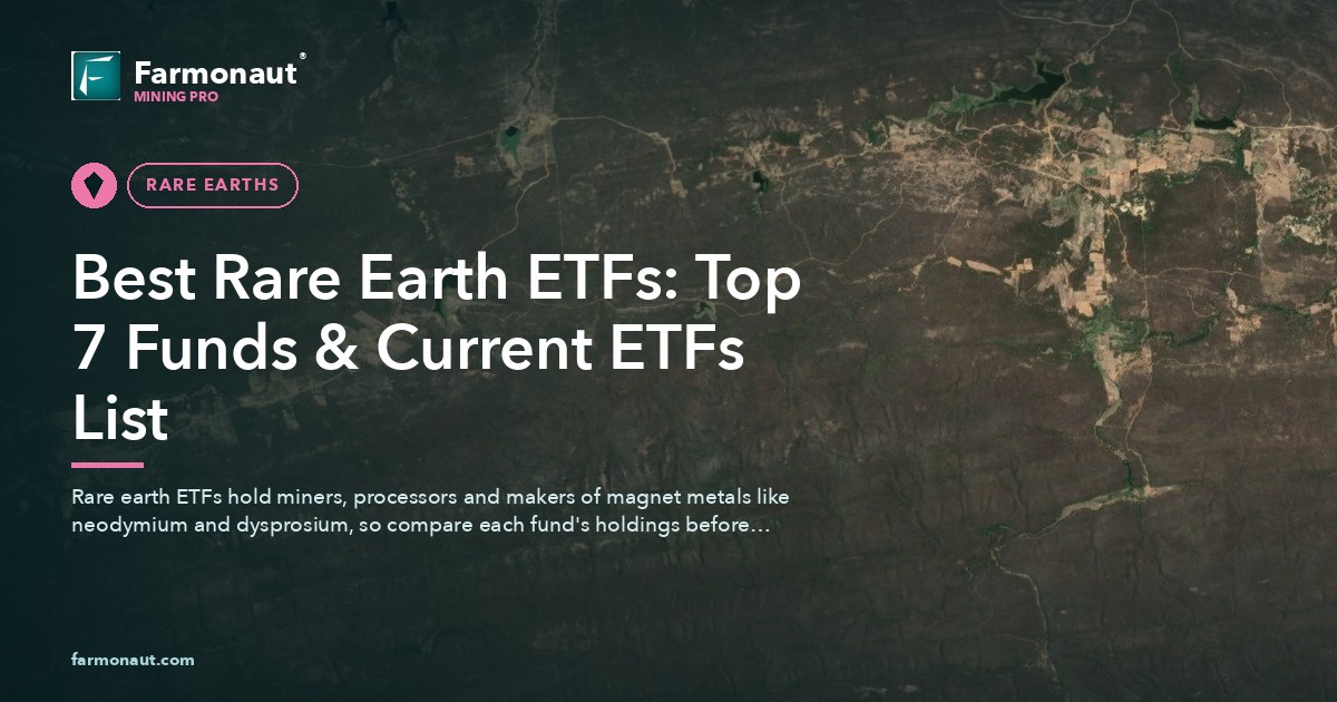Best Rare Earth Etfs: Top 7 Funds &Amp; Current Etfs List