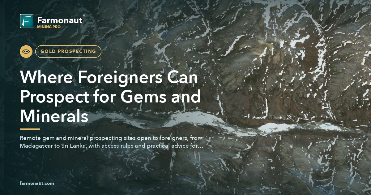 Where Foreigners Can Prospect For Gems And Minerals