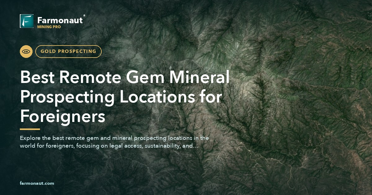 Best Remote Gem Mineral Prospecting Locations For Foreigners