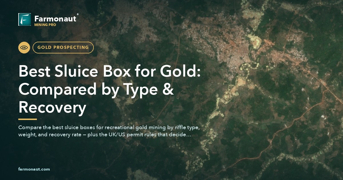 Best Sluice Box For Gold: Compared By Type &Amp; Recovery