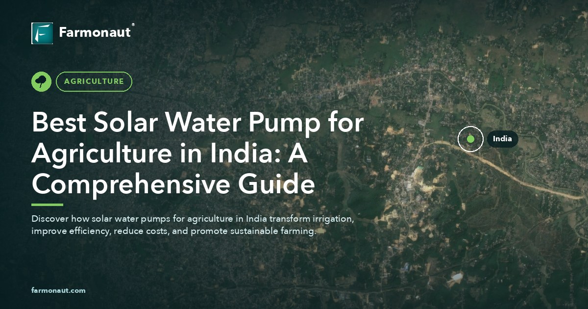 Best Solar Water Pump For Agriculture In India: A Comprehensive Guide