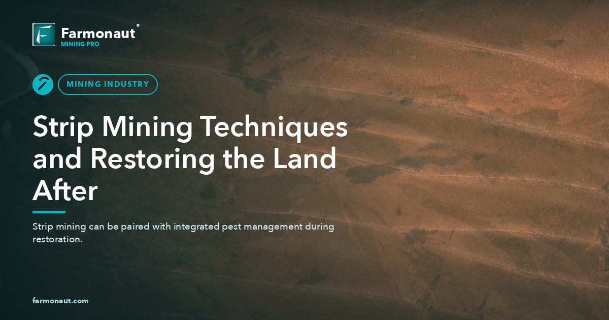 Strip Mining Techniques And Restoring The Land After