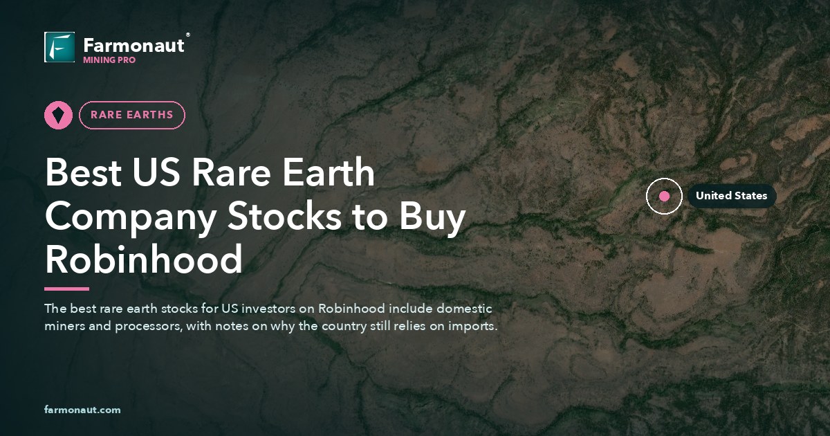 Best Us Rare Earth Company Stocks To Buy Robinhood