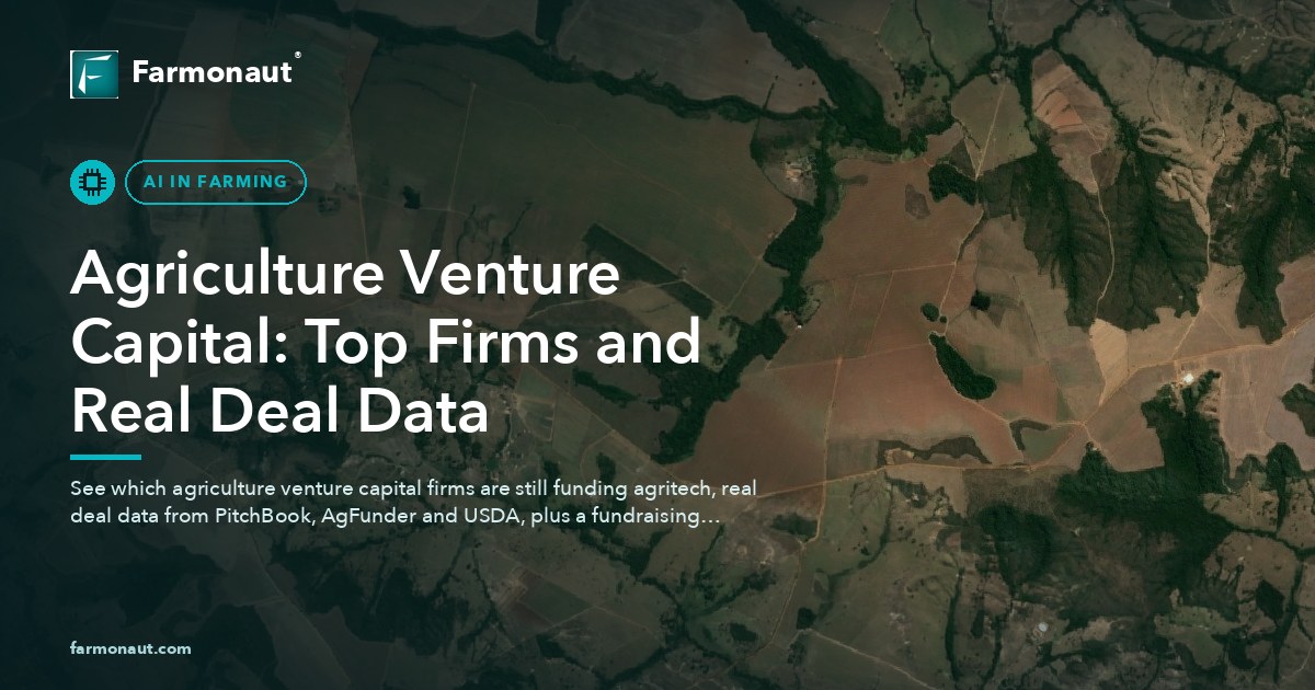 Agriculture Venture Capital: Top Firms And Real Deal Data