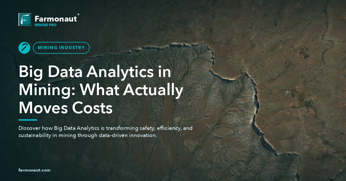 Big Data Analytics In Mining: What Actually Moves Costs