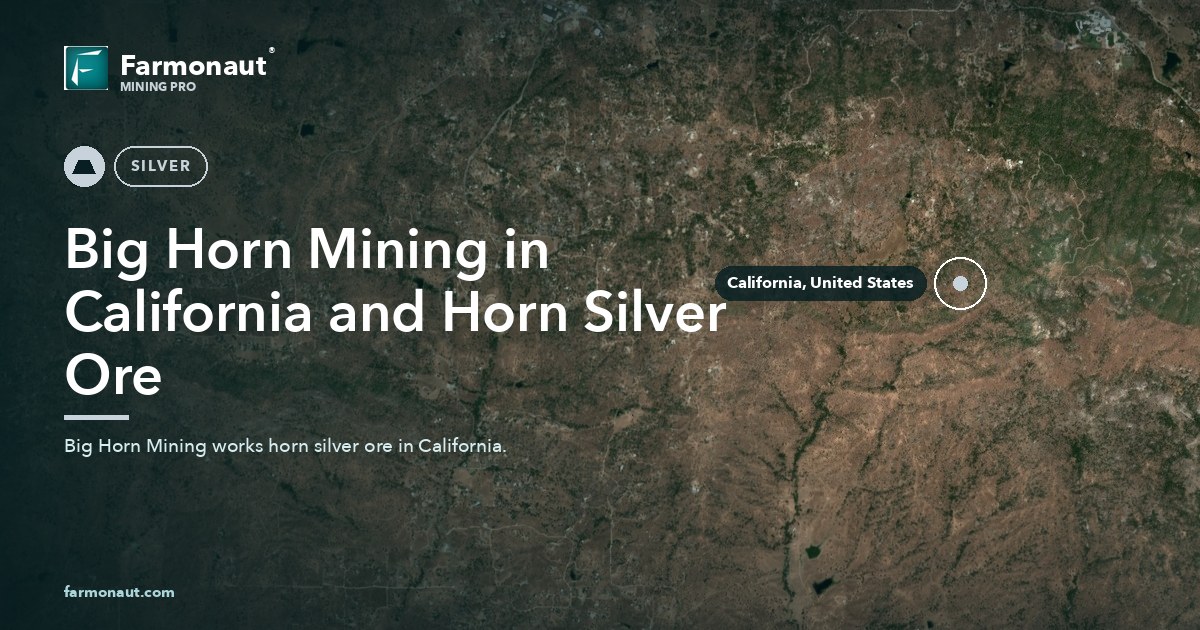 Big Horn Mining In California And Horn Silver Ore