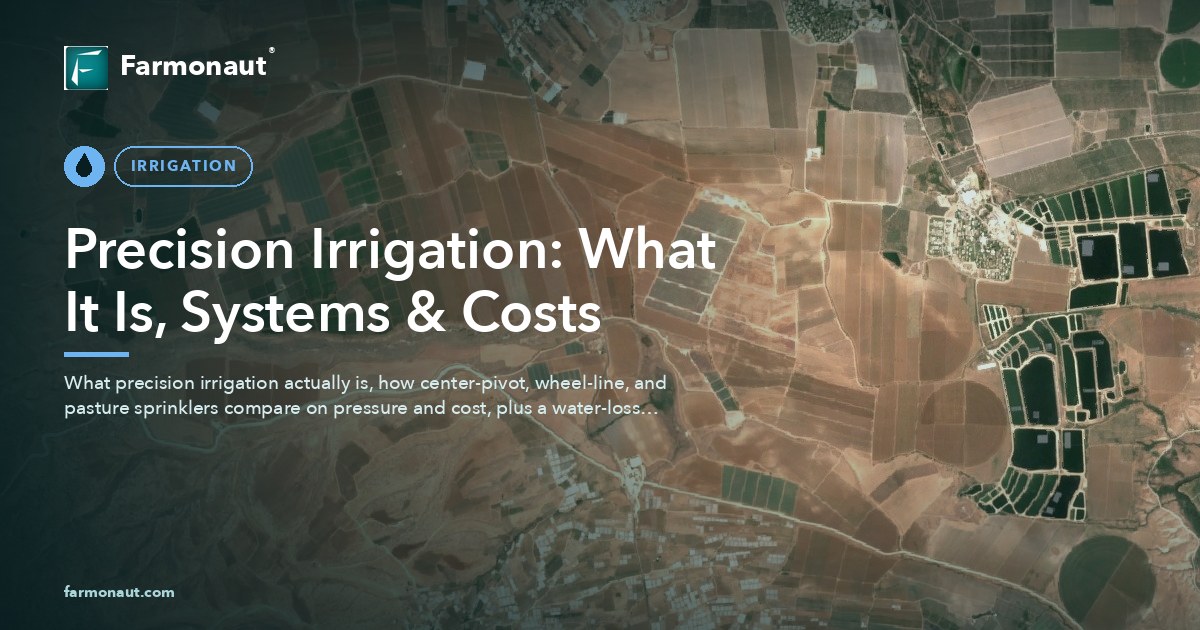 Precision Irrigation: What It Is, Systems &Amp; Costs