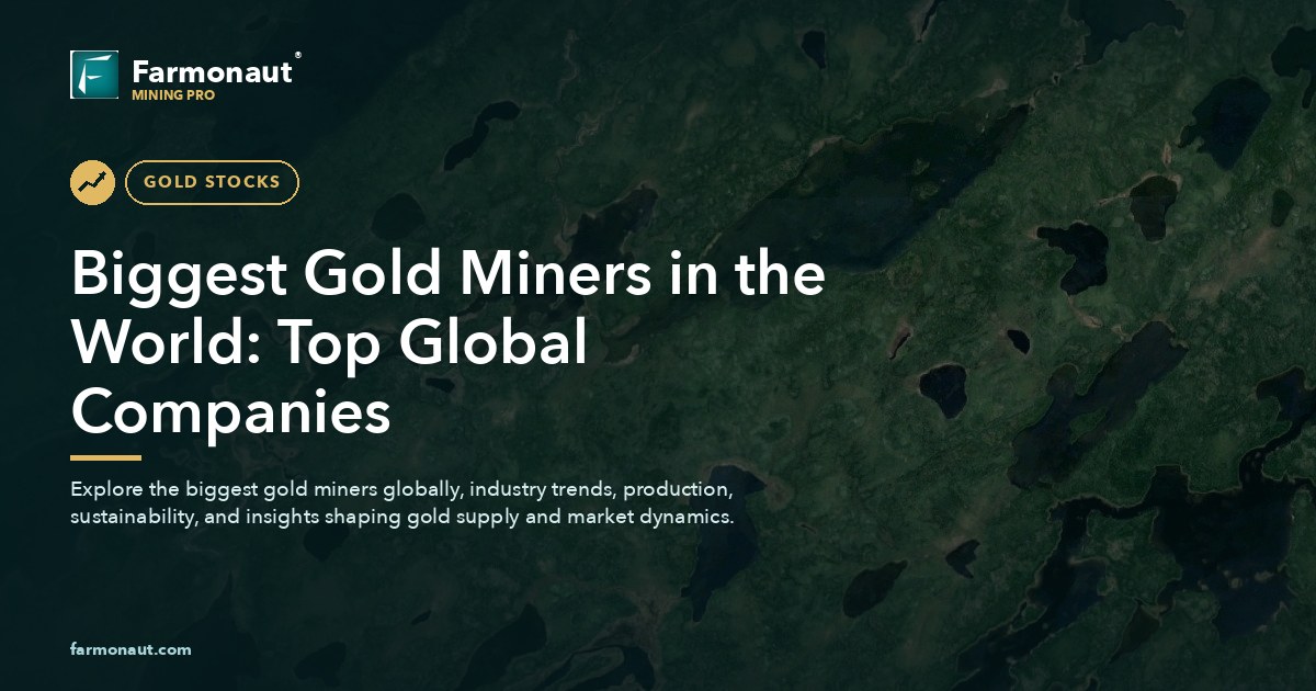 Biggest Gold Miners In The World: Top Global Companies
