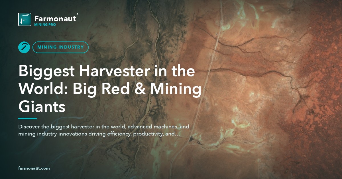 Biggest Harvester In The World: Big Red &Amp; Mining Giants
