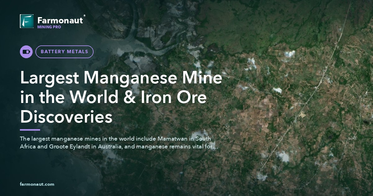 Largest Manganese Mine In The World &Amp; Iron Ore Discoveries