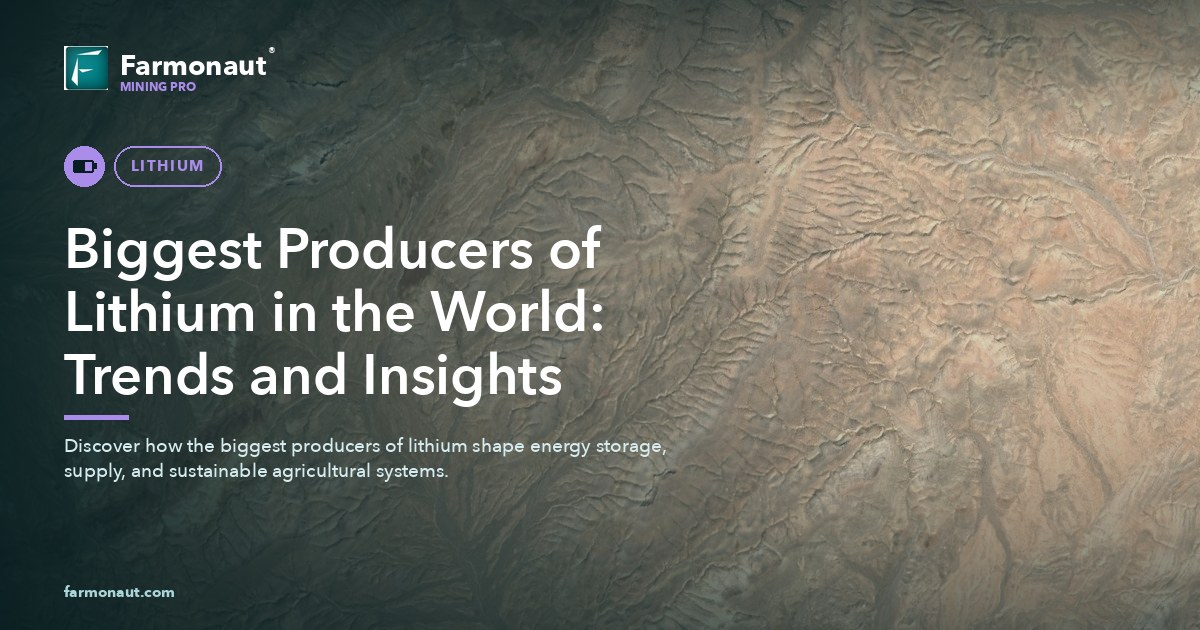 Biggest Producers Of Lithium In The World: Trends And Insights