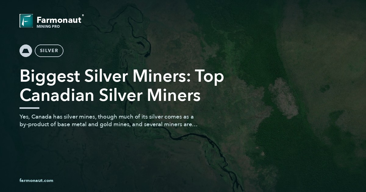 Biggest Silver Miners: Top Canadian Silver Miners