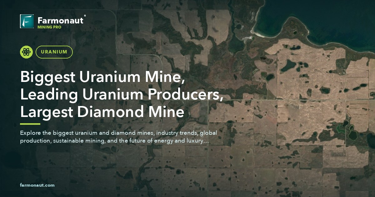 Biggest Uranium Mine, Leading Uranium Producers, Largest Diamond Mine