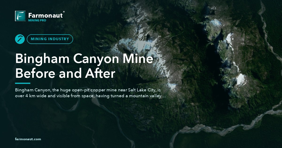 Bingham Canyon Mine Before And After
