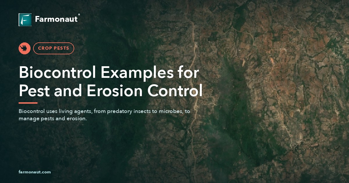 Biocontrol Examples For Pest And Erosion Control