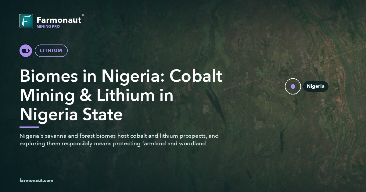 Biomes In Nigeria: Cobalt Mining &Amp; Lithium In Nigeria State