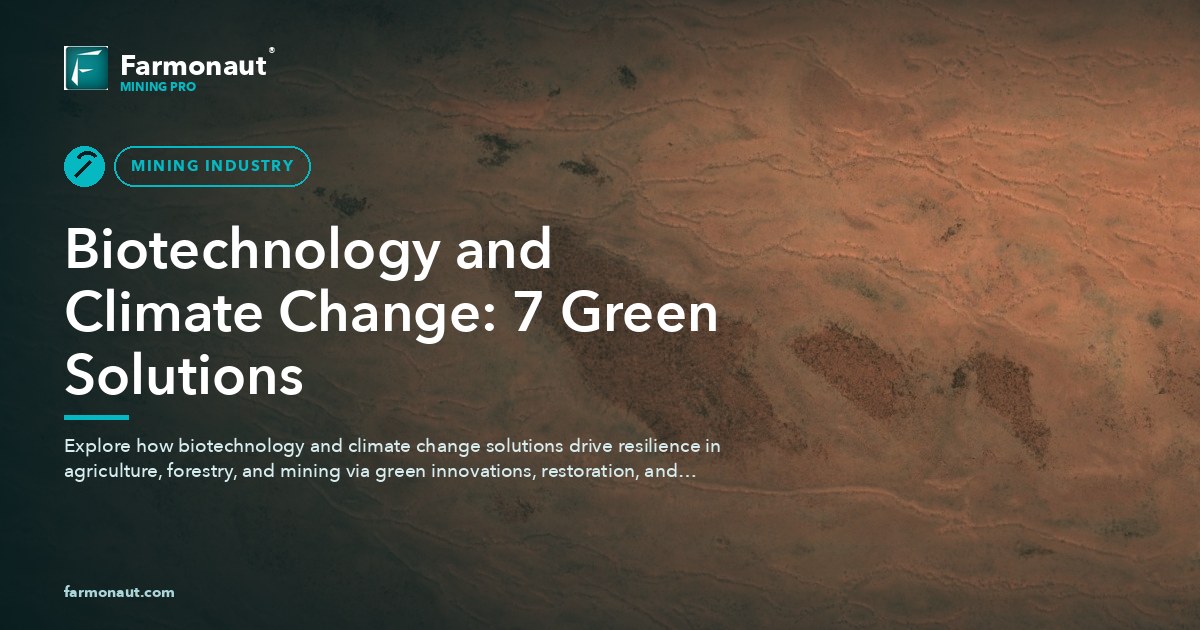 Biotechnology And Climate Change: 7 Green Solutions