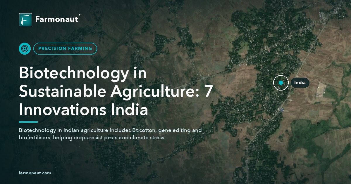 Biotechnology In Sustainable Agriculture: 7 Innovations India