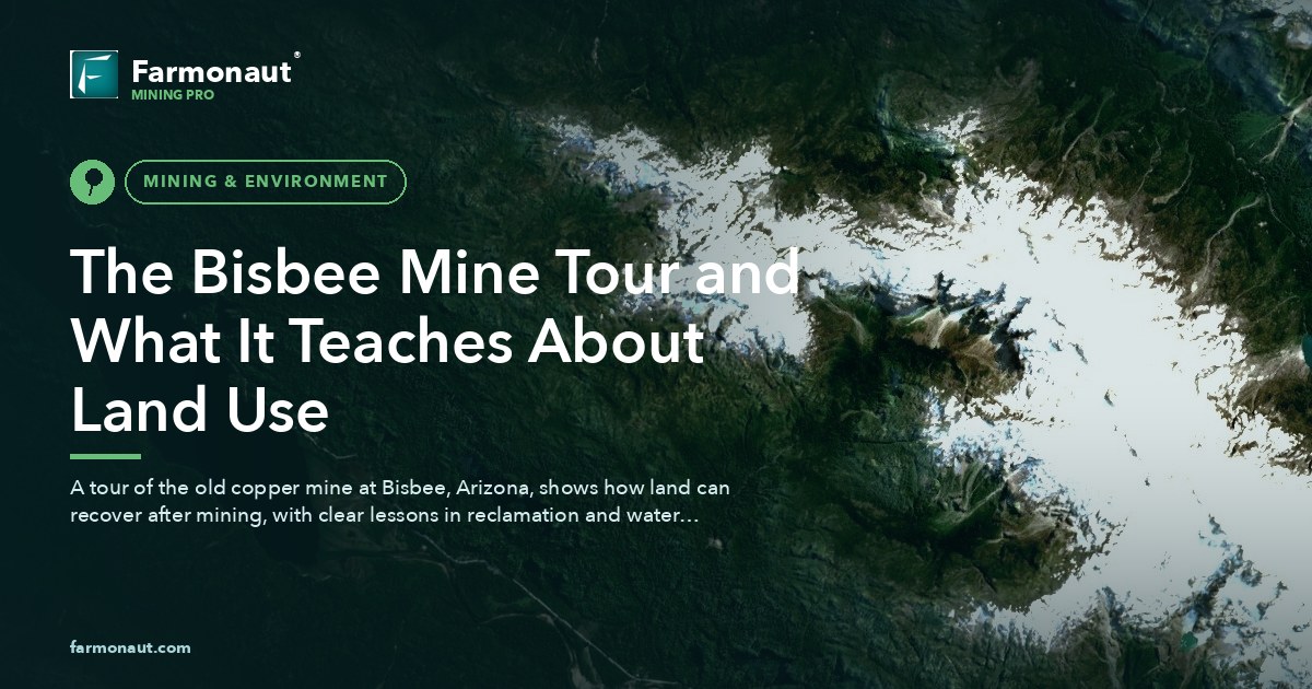 The Bisbee Mine Tour And What It Teaches About Land Use
