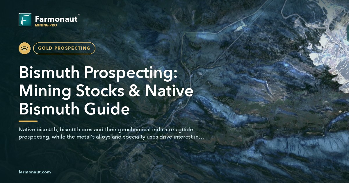 Bismuth Prospecting: Mining Stocks &Amp; Native Bismuth Guide