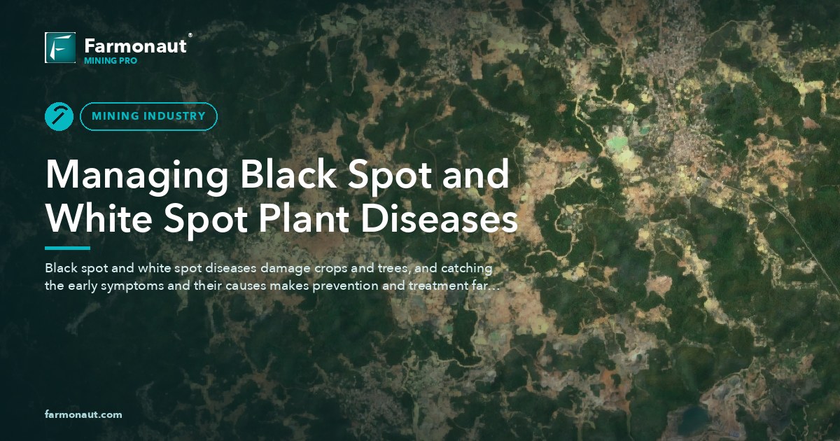 Managing Black Spot And White Spot Plant Diseases