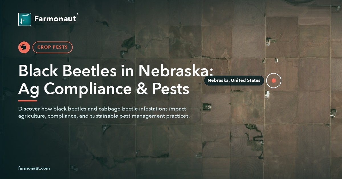 Black Beetles In Nebraska: Ag Compliance &Amp; Pests