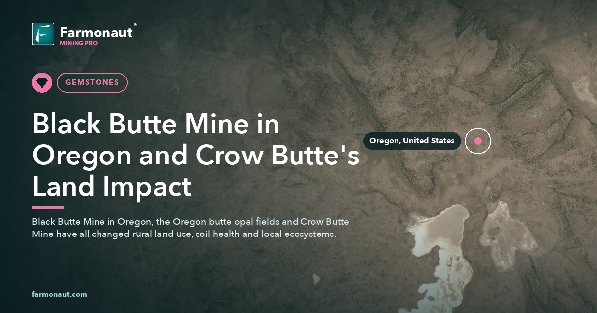 Black Butte Mine In Oregon And Crow Butte'S Land Impact