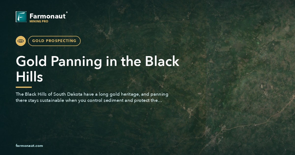 Gold Panning In The Black Hills
