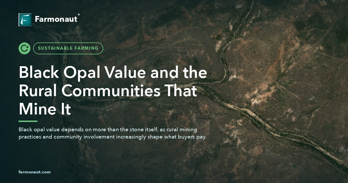 Black Opal Value And The Rural Communities That Mine It