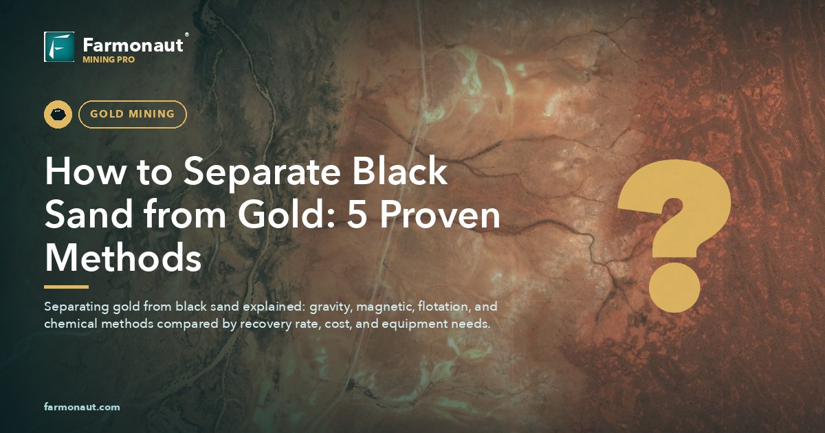 How To Separate Black Sand From Gold: 5 Proven Methods