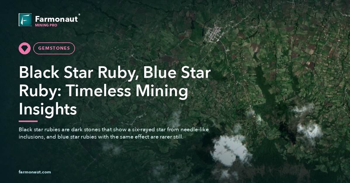 Black Star Ruby, Blue Star Ruby: Timeless Mining Insights