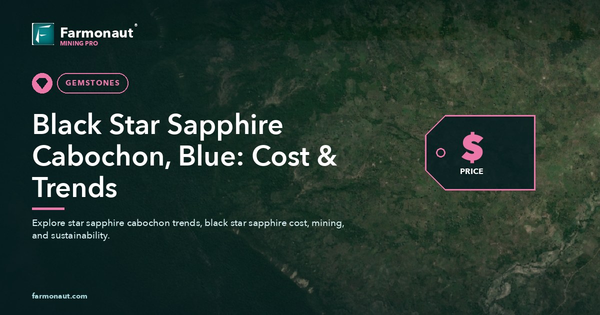 Black Star Sapphire Cabochon, Blue: Cost &Amp; Trends