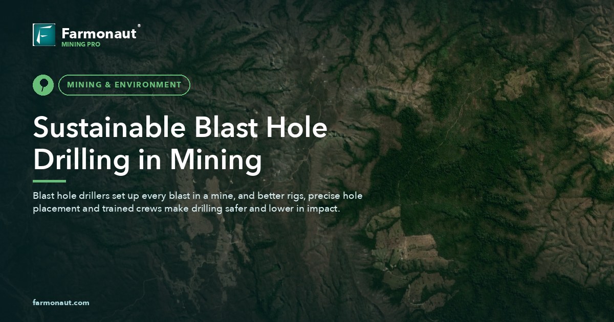 Sustainable Blast Hole Drilling In Mining