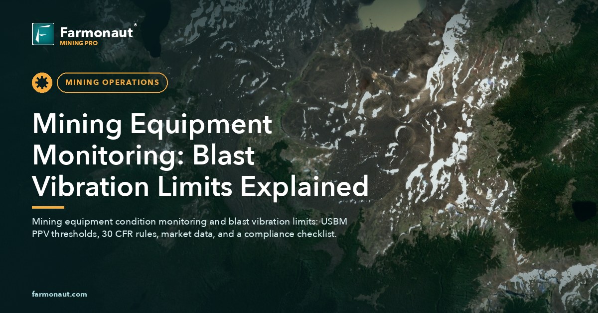 Mining Equipment Monitoring: Blast Vibration Limits Explained
