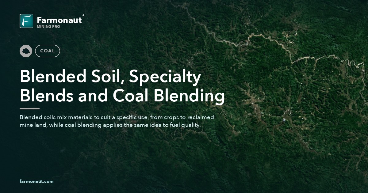 Blended Soil, Specialty Blends And Coal Blending