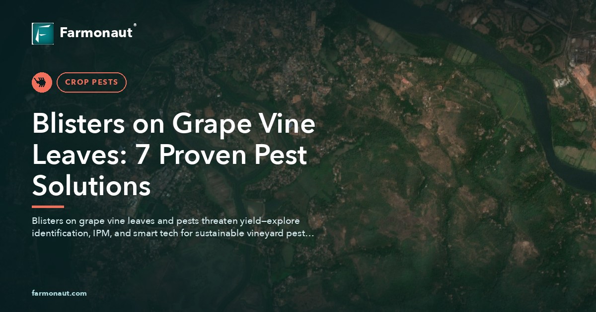 Blisters On Grape Vine Leaves: 7 Proven Pest Solutions