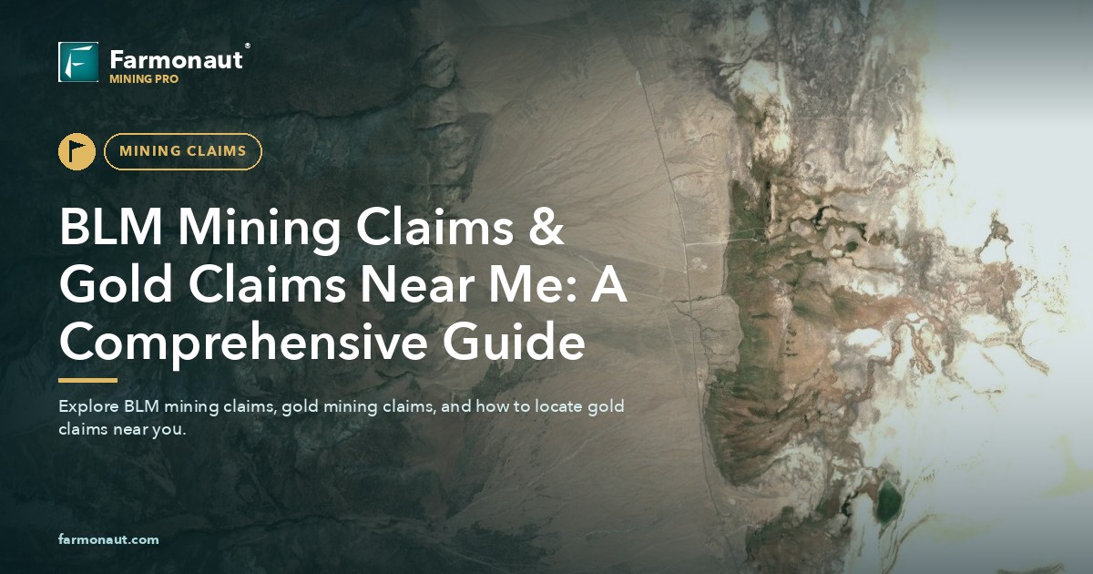 Blm Mining Claims &Amp; Gold Claims Near Me: A Comprehensive Guide