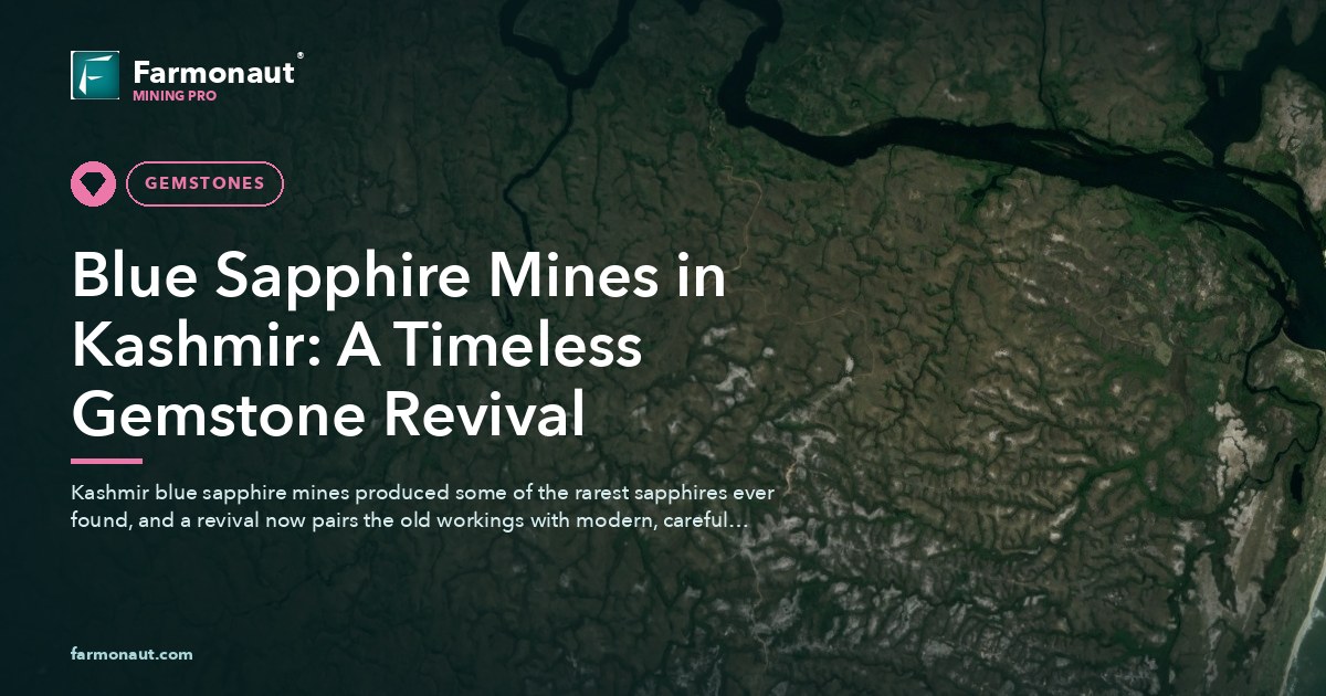 Blue Sapphire Mines In Kashmir: A Timeless Gemstone Revival