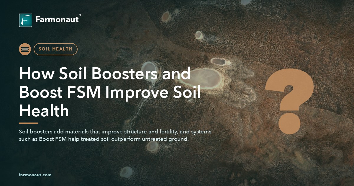How Soil Boosters And Boost Fsm Improve Soil Health