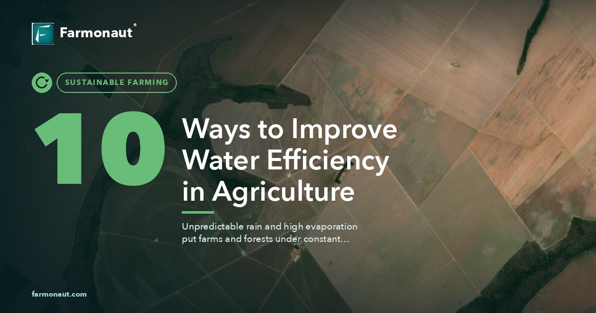 10 Ways To Improve Water Efficiency In Agriculture