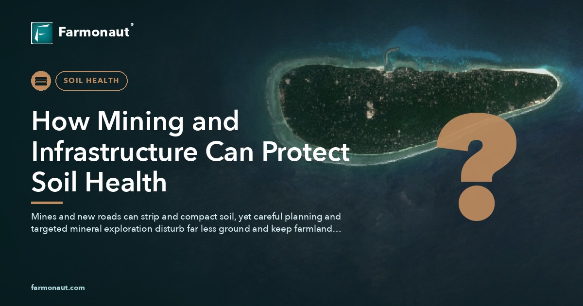 How Mining And Infrastructure Can Protect Soil Health